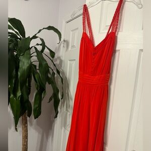 Sezane Filippa Midi Silk Dress